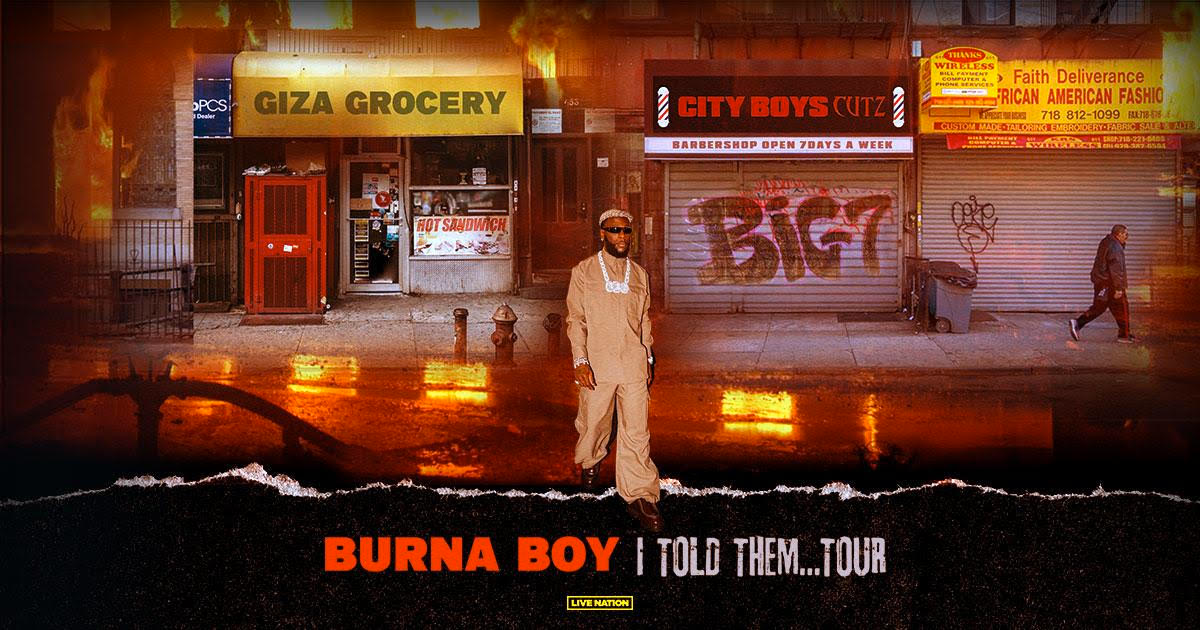Burna Boy: I Told Them... Tour